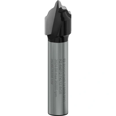 Image de BOSCH 2608628398 Fraise à profil H 8 mm, R1 2,4 D 12,7 L 12,4 G 46 mm