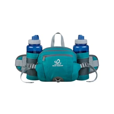 Afbeelding van Waterfly Heuptas voor wandelen, met bidonhouder, hardlooptas, geschikt kamperen, klimmen, reizen, fietsen en hondenuitlaten (groen)