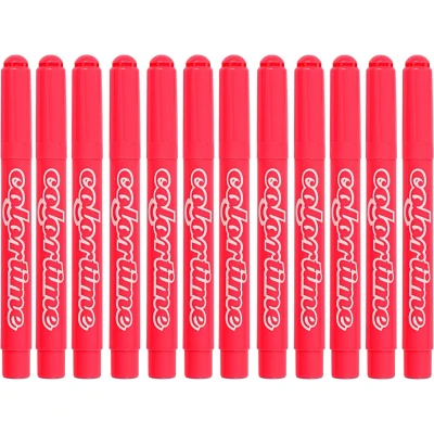 Afbeelding van Colortime stift, 5 mm lijn, roze, 12 stuks