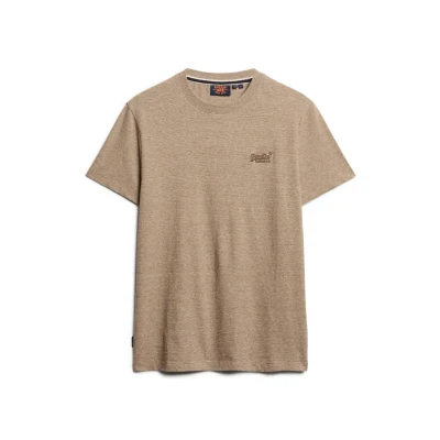 Afbeelding van Superdry Vintage LOGO Tshirt basic, Heren, Maat: Small, Desert sand feeder