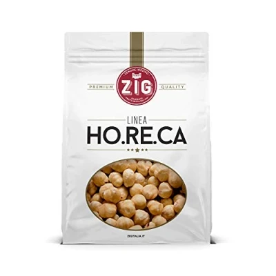Afbeelding van ZIG HORECA Premium gepelde hazelnoten, geroosterd en geschild, 1 kg