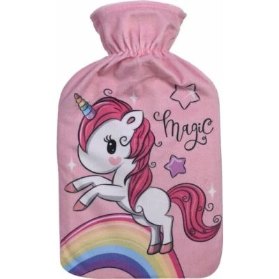 Afbeelding van Unicorn Warmwaterkruik Roze 1 Liter Tot 6 Uur