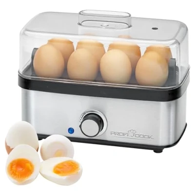 Afbeelding van ProfiCook EK 1275 Eierkoker 8 eieren omelet en pocheerfunctie