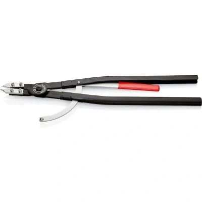 Image de KNIPEX 44 10 J5 pince à circlips pour bagues intérieures dans les alésages revêtement poudre noire 570 mm