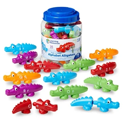 Afbeelding van Learning Resources Alligators Snap n Learn alfabet