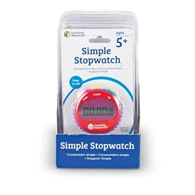 Afbeelding van Learning Resources Vereenvoudigde stopwatch (set van 6), LER0809