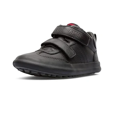 Afbeelding van Camper Pursuit Klittenbandschoenen voor kinderen, Maat: 29, Black Leer