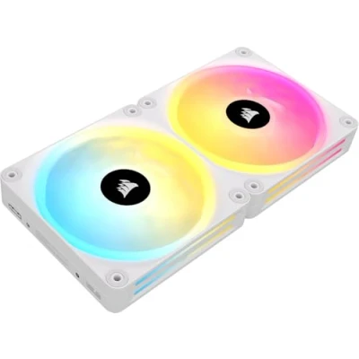 Image de QX RGB Series iCUE LINK QX140 WHITE Ventilation PC 140mm Starter Kit