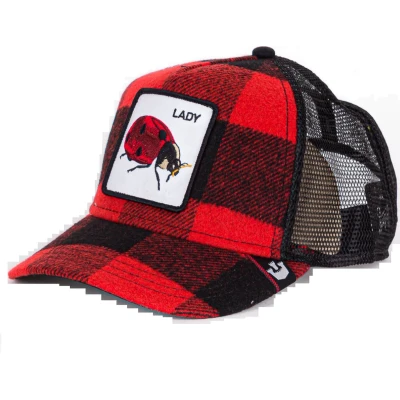 Afbeelding van Goorin Bros Plaidy BUG LADY Pet, Heren, Maat: One Size, Rot