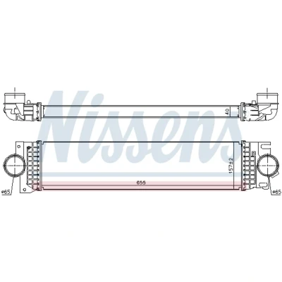 Afbeelding van Nissens Interkoeler 961235