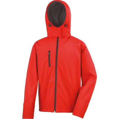 Afbeelding van Result Core Tx Performance Hooded Soft Shell Jacket R230M Red / Black