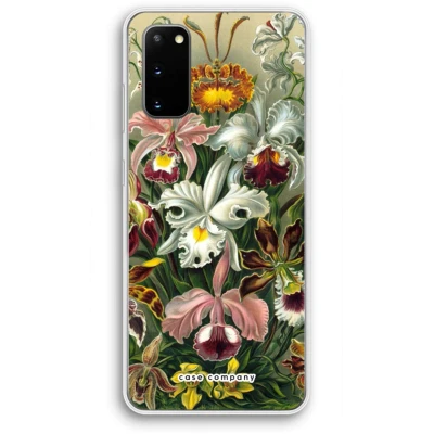 Afbeelding van Case Company® hoesje geschikt voor Samsung Galaxy S20 Haeckel Orchidae Soft Cover Telefoonhoesje Bescherming aan alle Kanten en Schermrand
