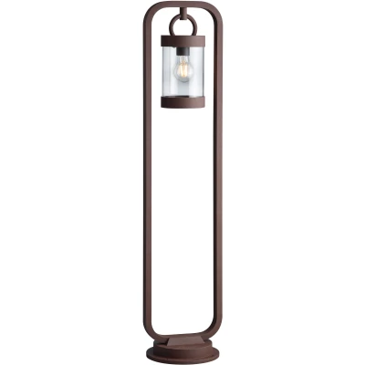 Afbeelding van TRIO SAMBESI Paalverlichting Roestkleur excl. 1x E27 4W Schemeringsensor Buitenverlichting IP44