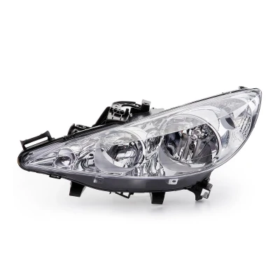 Afbeelding van ALKAR 2751283 Koplampen Links H1, W5W, H7 Chroom Met elektromotor PEUGEOT: 207 Hatchback, CC, SW
