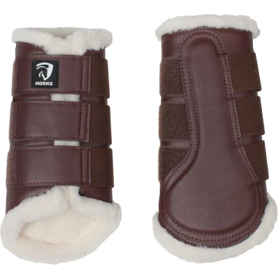 Afbeelding van Horka Beenbeschermer Bont Bruin XL