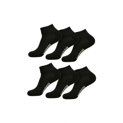 Afbeelding van Urban Classics High Sneaker 6 Pack Sokken 43/46 Zwart