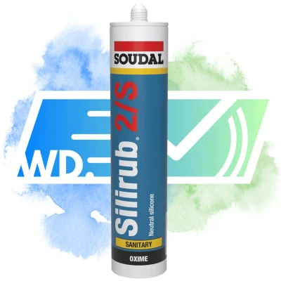 Afbeelding van Soudal Silirub 2S 300ml Bahamabeige