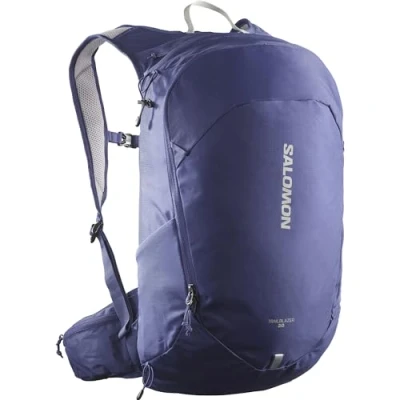 Afbeelding van Salomon Trailblazer Unisex Backpack, Maat: One Size, Mazarine blue/ghost gray