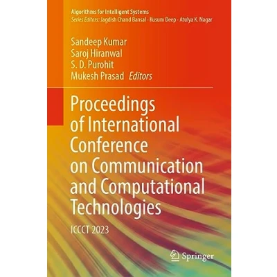 Afbeelding van Algorithms for Intelligent Systems Proceedings of International Conference on Communication and Computational Technologies