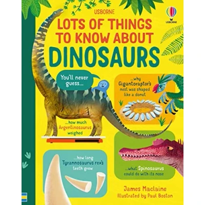 Afbeelding van Lots of Things to Know About Dinosaurs