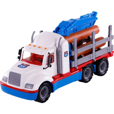Afbeelding van Cavallino Torpedo Hout Vrachtwagen, Schaal 1:16