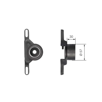 Afbeelding van Gates Spanrol distributieriem T41147