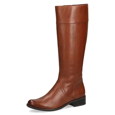 Afbeelding van Caprice Laarzen, Dames, Maat: 42, Cognac nappa Leer
