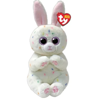 Afbeelding van Ty Beanie Babies Bellies Easter Cream Bunny 15cm