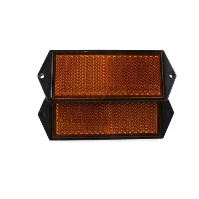Afbeelding van Benson Schroefbevestiging Reflector 100 x 40 mm Oranje 2 stuks