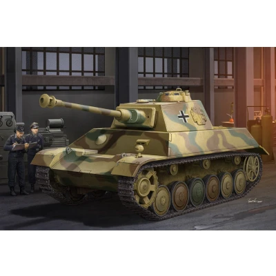 Afbeelding van 1:35 HobbyBoss 80150 German Pz.Kpfw.III/IV auf Einheitsfahrgestell Tank Plastic Modelbouwpakket