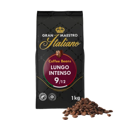 Afbeelding van 25% korting met code Gran Maestro Italiano koffiebonen Lungo Intenso 1 stuk kg