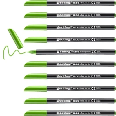 Afbeelding van Markeerstiften Edding 1200 Lichtgroen (10 Stuks)