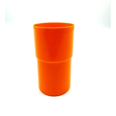 Afbeelding van Kimmel Onbreekbare en stapelbare beker van kunststof, oranje, 250 ml