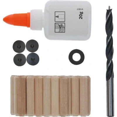 Afbeelding van Bosch Accessories Deuvelset 40 mm 8 2607000542 32 stuk(s)