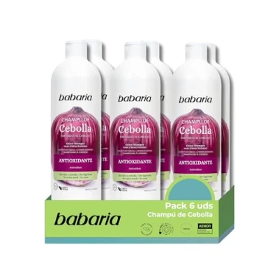 Afbeelding van Babaria X6 uienshampoo, 700 ml, 6 stuks