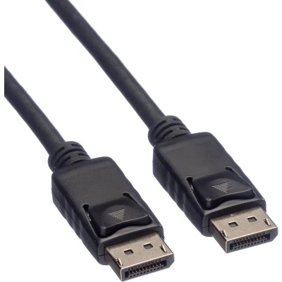 Afbeelding van ROLINE GREEN DisplayPort Kabel, DP M/M, , zwart, 1 m