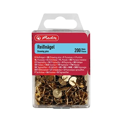 Image de Punaises, en laiton, diamètre 9,0 mm herlitz 8770208