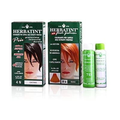 Afbeelding van Herbatint 8D Golden Blonde 100% biologische, permanente vegan haarkleuring Met 8 plantenextracten 150 ml