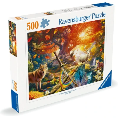 Afbeelding van Ravensburger Het Bos van Excalibur Legpuzzel 500 Stukjes