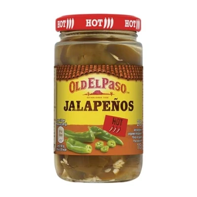 Image de Old El Paso Jalapenos tranchés 1 x 215 g