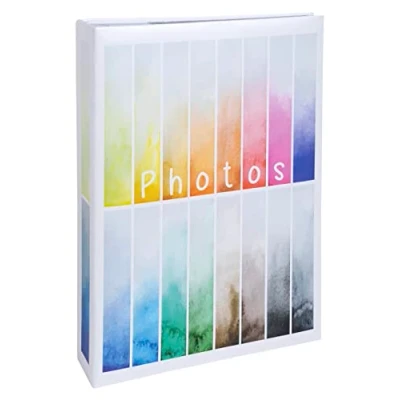 Image de Exacompta Rainbow Album 300 4x6 po (10x15 cm) blanc x 1