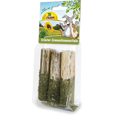 Afbeelding van Jr Farm Zonnebloemstelen Met Kruiden Ruwvoer 20 g