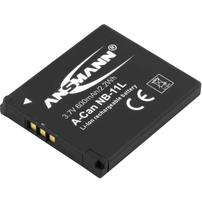 Afbeelding van Ansmann A Can NB 11L Camera accu Vervangt originele 11L, 11LH 3.7 V 600 mAh