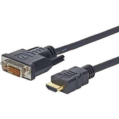 Afbeelding van Vivolink PROHDMIDVI1 video kabel adapter 1 m HDMI DVI D Zwart