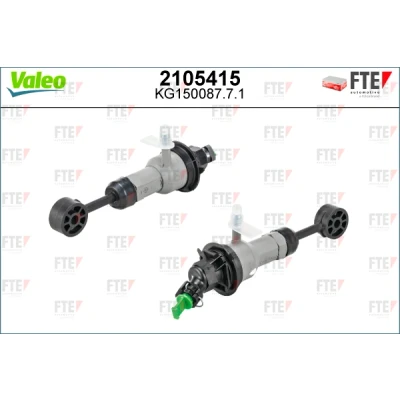 Afbeelding van FTE 2105415 Hoofdkoppelingscilinder voor voertuigen met stuur links CITROËN: Relay II Minibus, Platform / Chassis, Van