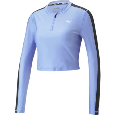 Afbeelding van Fit Eversculpt Trainingstop Dames Elektro Purple Puma Black730 L Paars Fitness Shirt