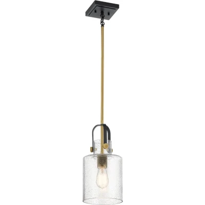 Afbeelding van Kichler LED Pendelarmatuur Kitner 1X E27 Max 60W Dimbaar Natural Brass