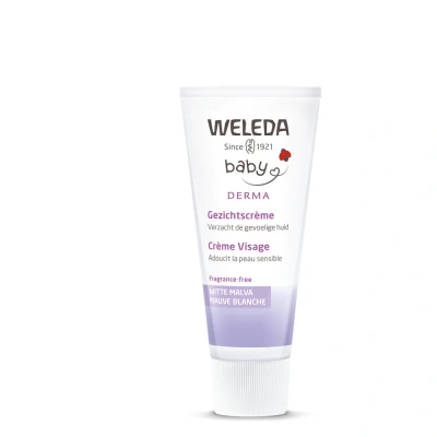 Image de Weleda Sensitive Cr Visage Mauve Blanche 50ml Nf