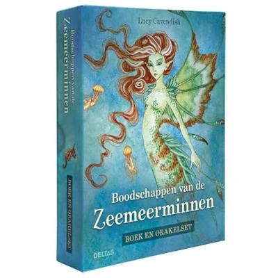Afbeelding van Boodschappen van de zeemeerminnen Boek en orakelkaarten