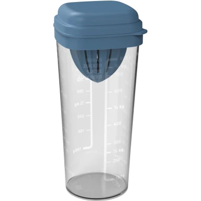 Afbeelding van Rotho shaker met pers 1 l loft horizon blauw